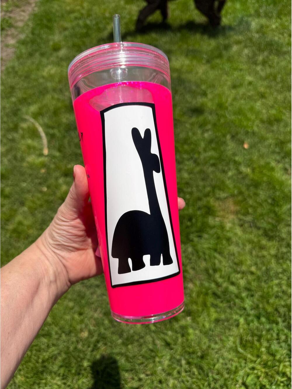 Llama Poison Glitter Snow Globe Tumbler | Emperor's New Groove Inspired